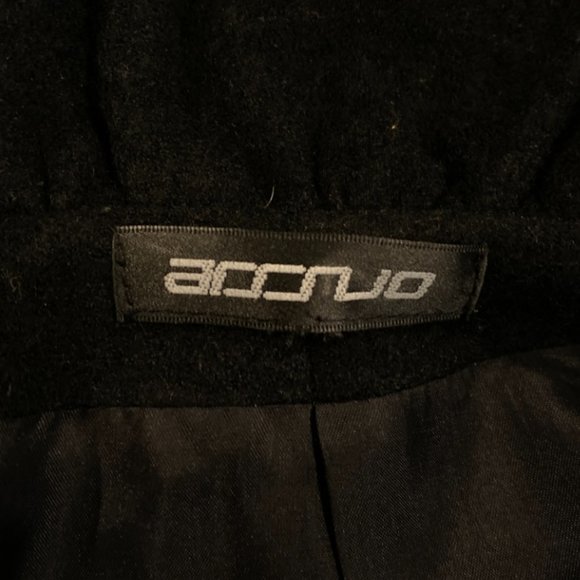 Araso Short Jacket/ Cardigan Lined Black Pleated Front M - Picture 9 of 9